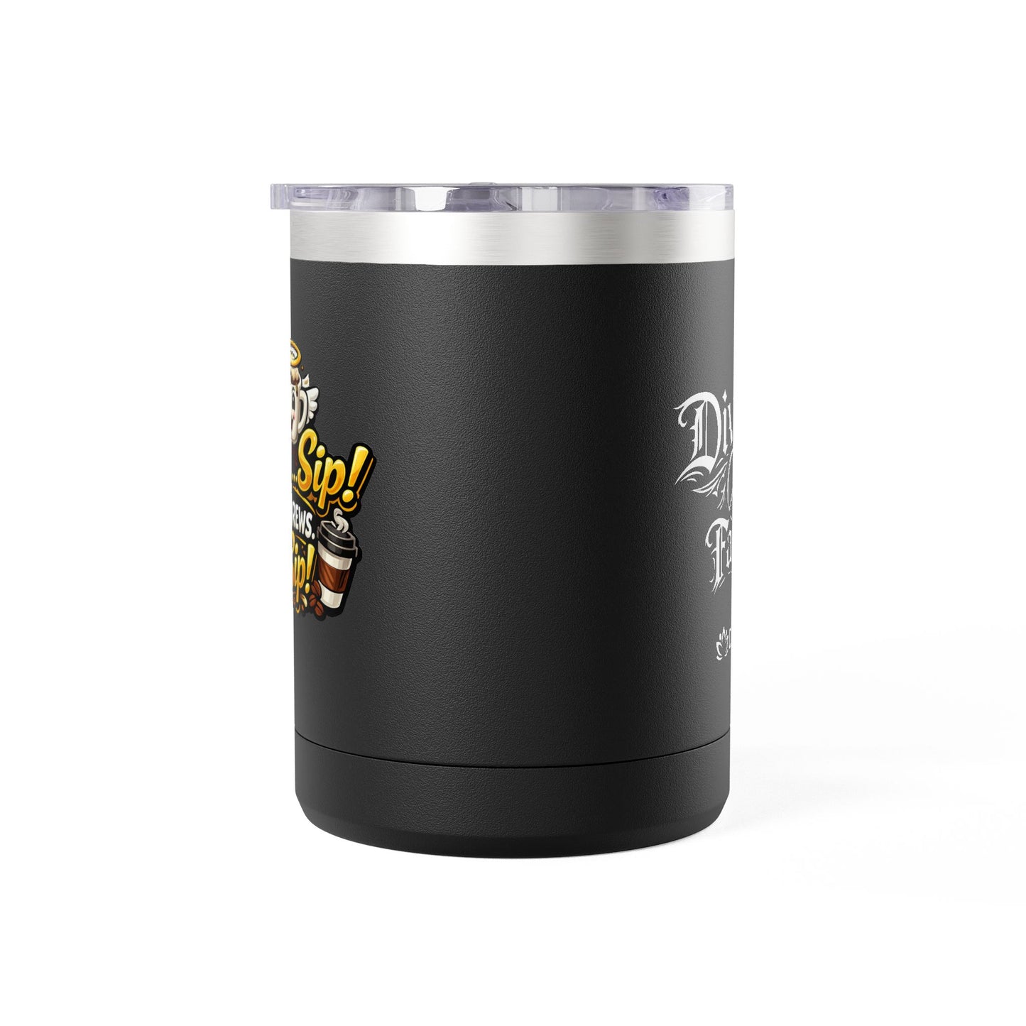 "Holy Sip! He Brews. I Sip!" 15oz Insulated Travel Mug