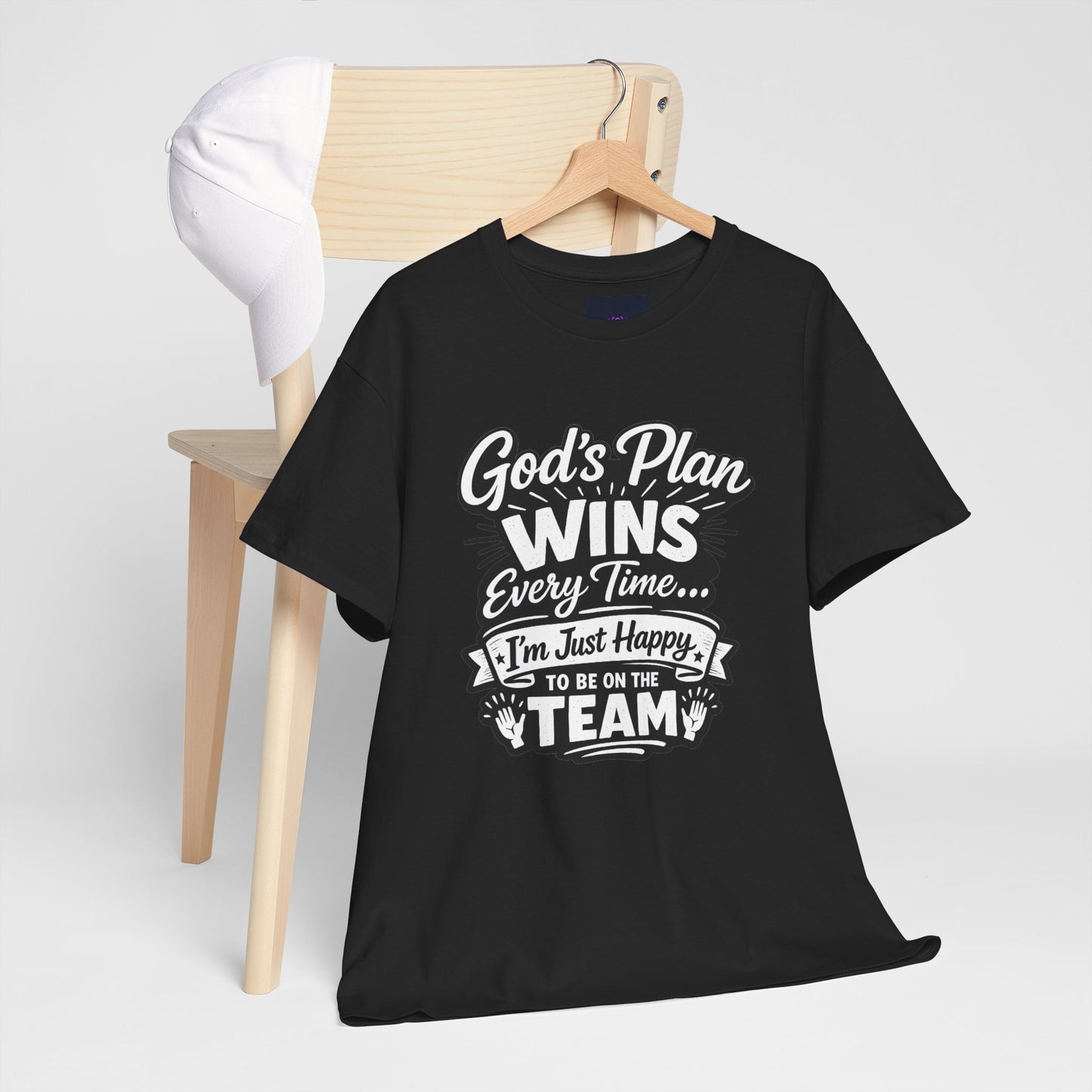 "God's Plan Wins", DF Divine Faith T-Shirt by DM1111