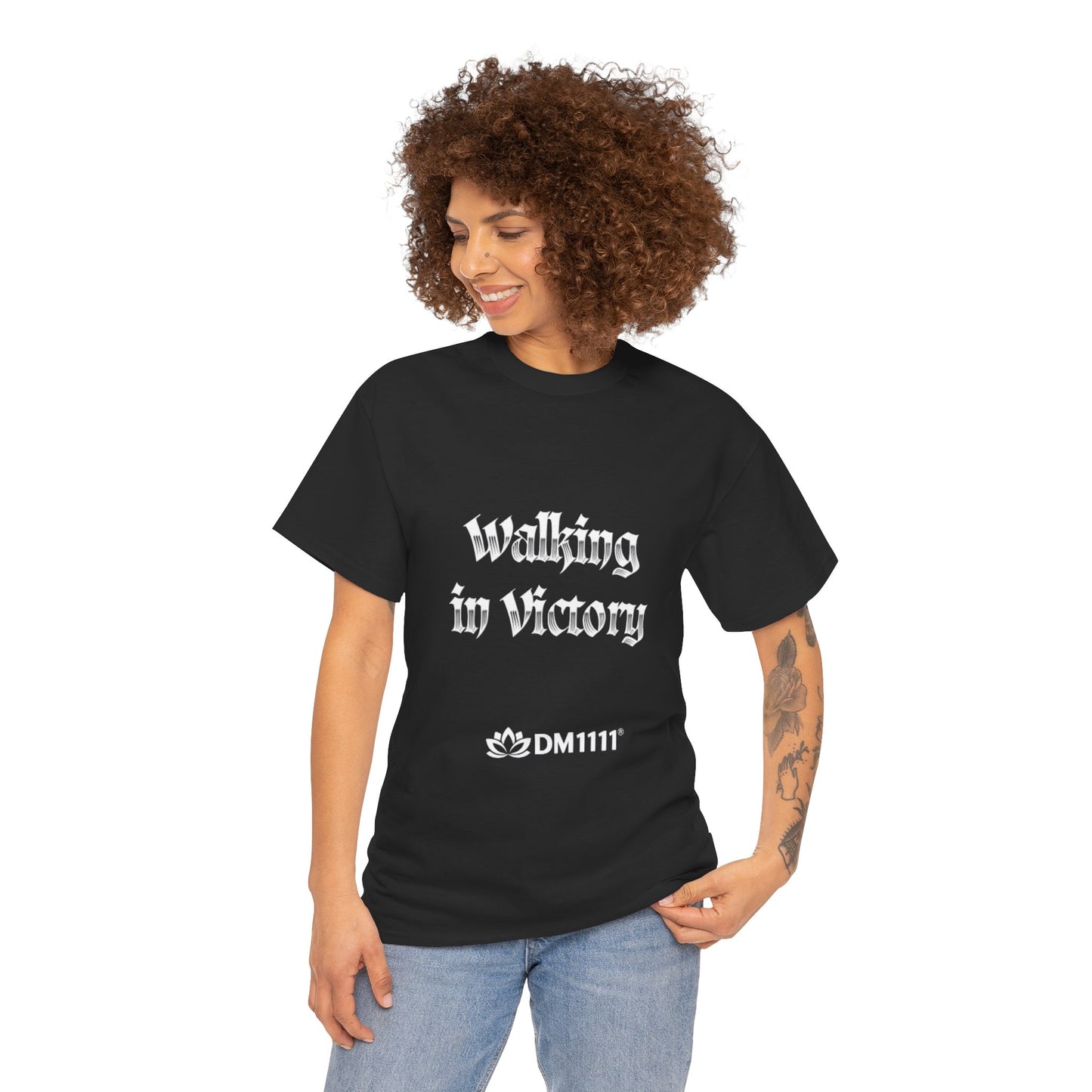 "Walking In Victory" T-Shirt by DM1111