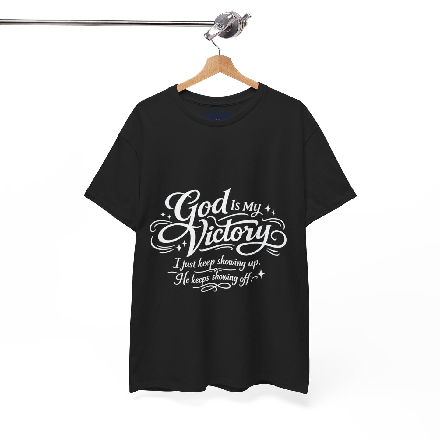 "God Is My Victory" T-Shirt by DM1111