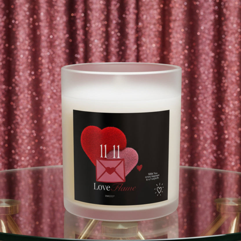 11:11 Love Flame - "Fairytale Love" 11oz Glass Candle