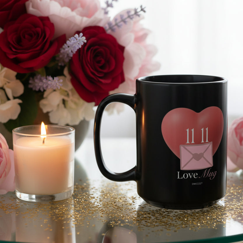 DM1111 "Love Is The Only Karma" Love Mug (11oz, 15oz)