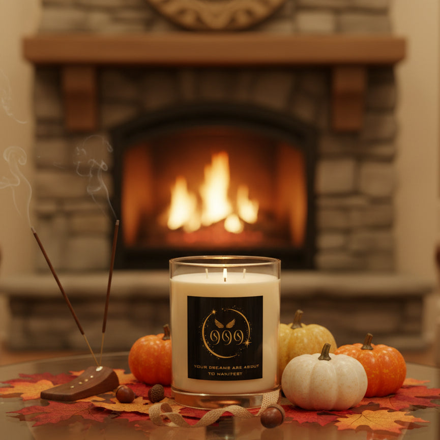 Angel 999 "Your Dreams Are About To Manifest" - Seventh Avenue Scented Candle - Full Glass, 11oz