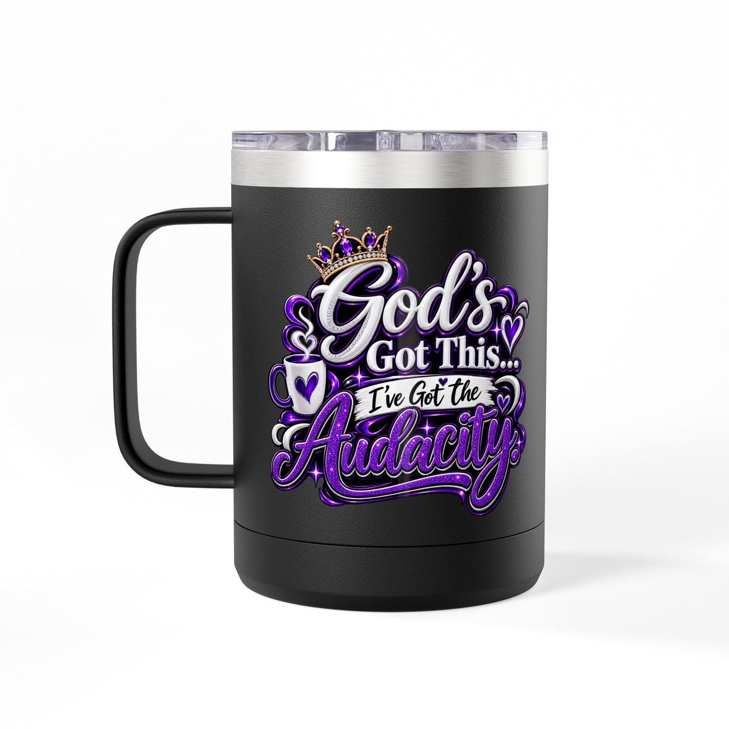 "God's Got This" 15oz Insulated Travel Mug