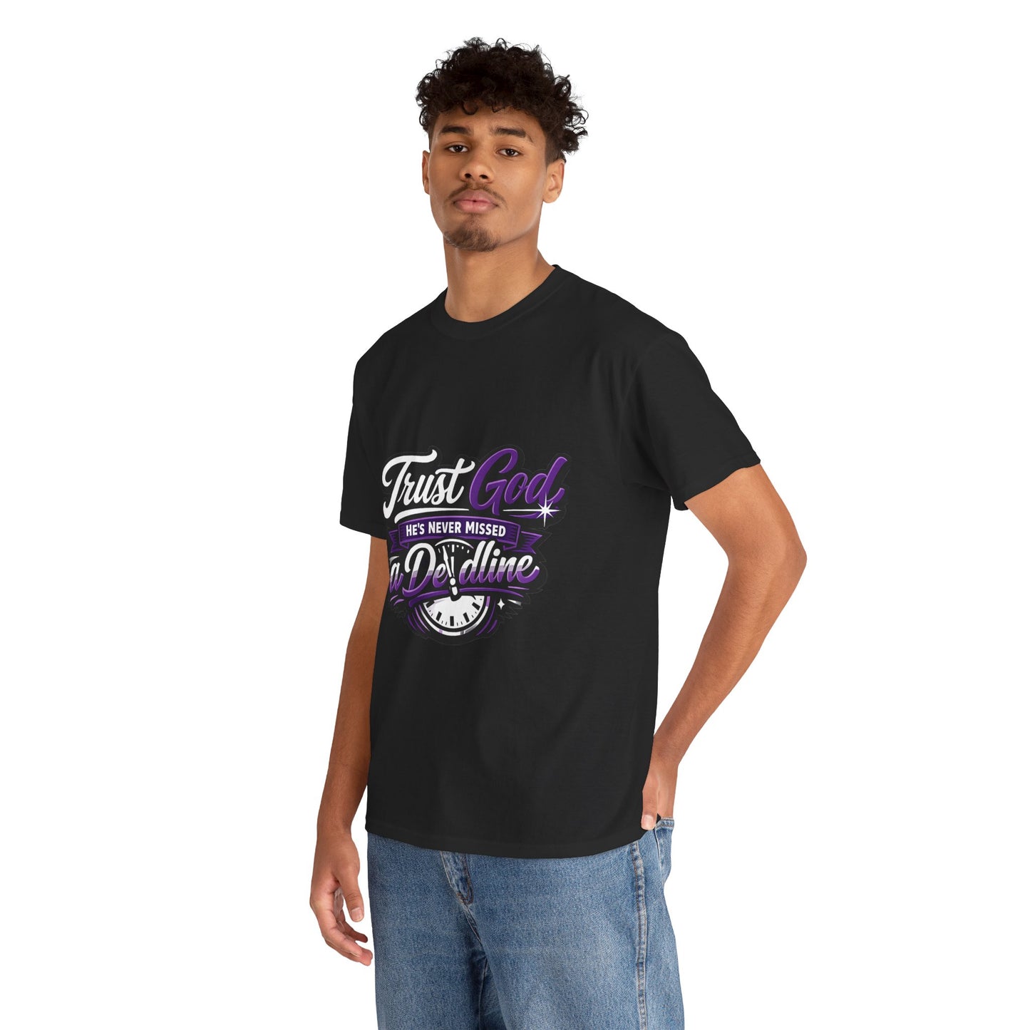 "Trust God, He's Never Missed", DF Divine Faith T-Shirt by DM1111