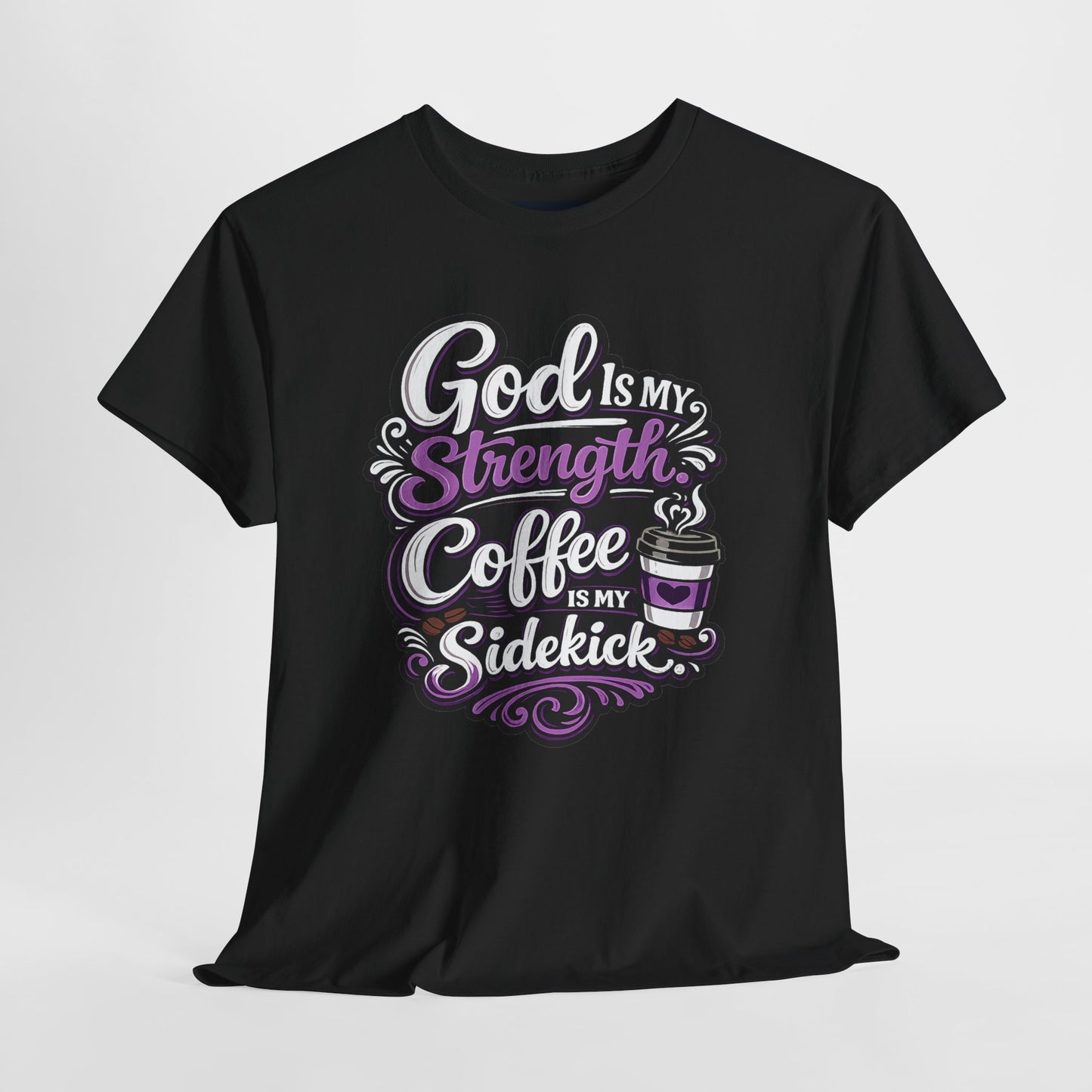 "God Is My Strength" T-Shirt by DM1111