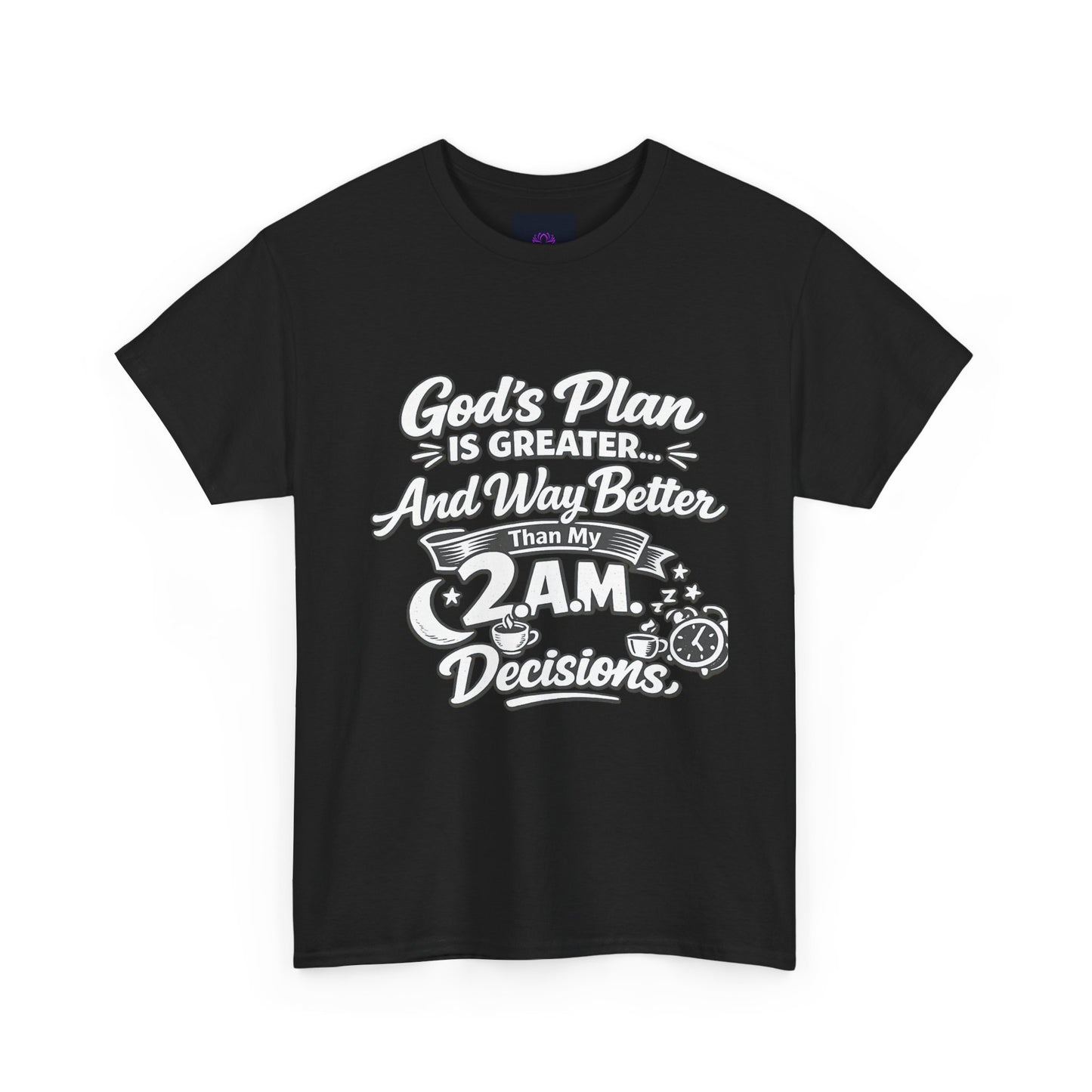 " God's Plan Is Greater DF" T-Shirt by DM1111