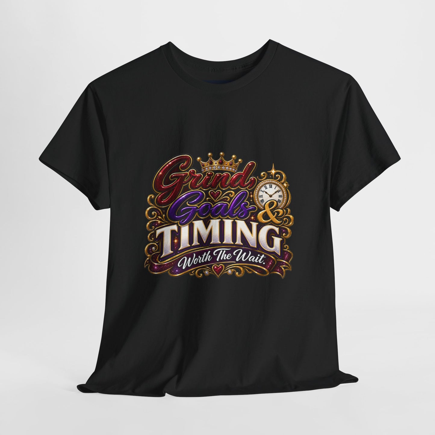 "Grind, Goals, and Timing...Worth the Wait.", DF Divine Faith T-Shirt by DM1111