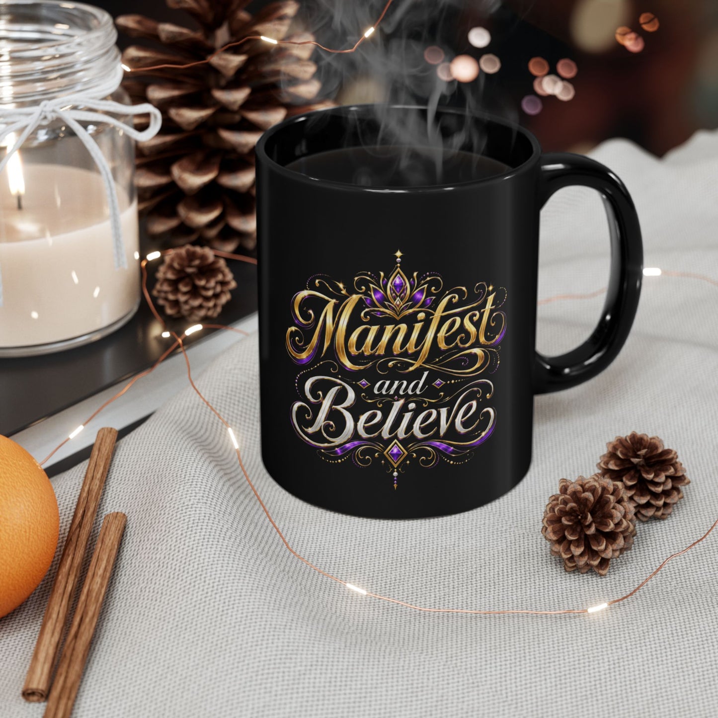 "Manifest and Believe" DM1111 Mug (11oz, 15oz)