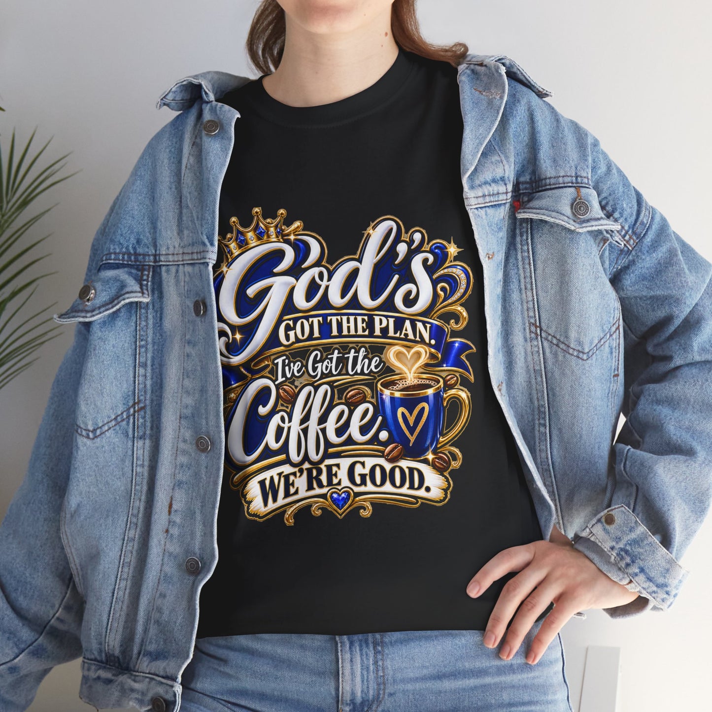 "God's Got The Plan, DF" T-Shirt by DM1111