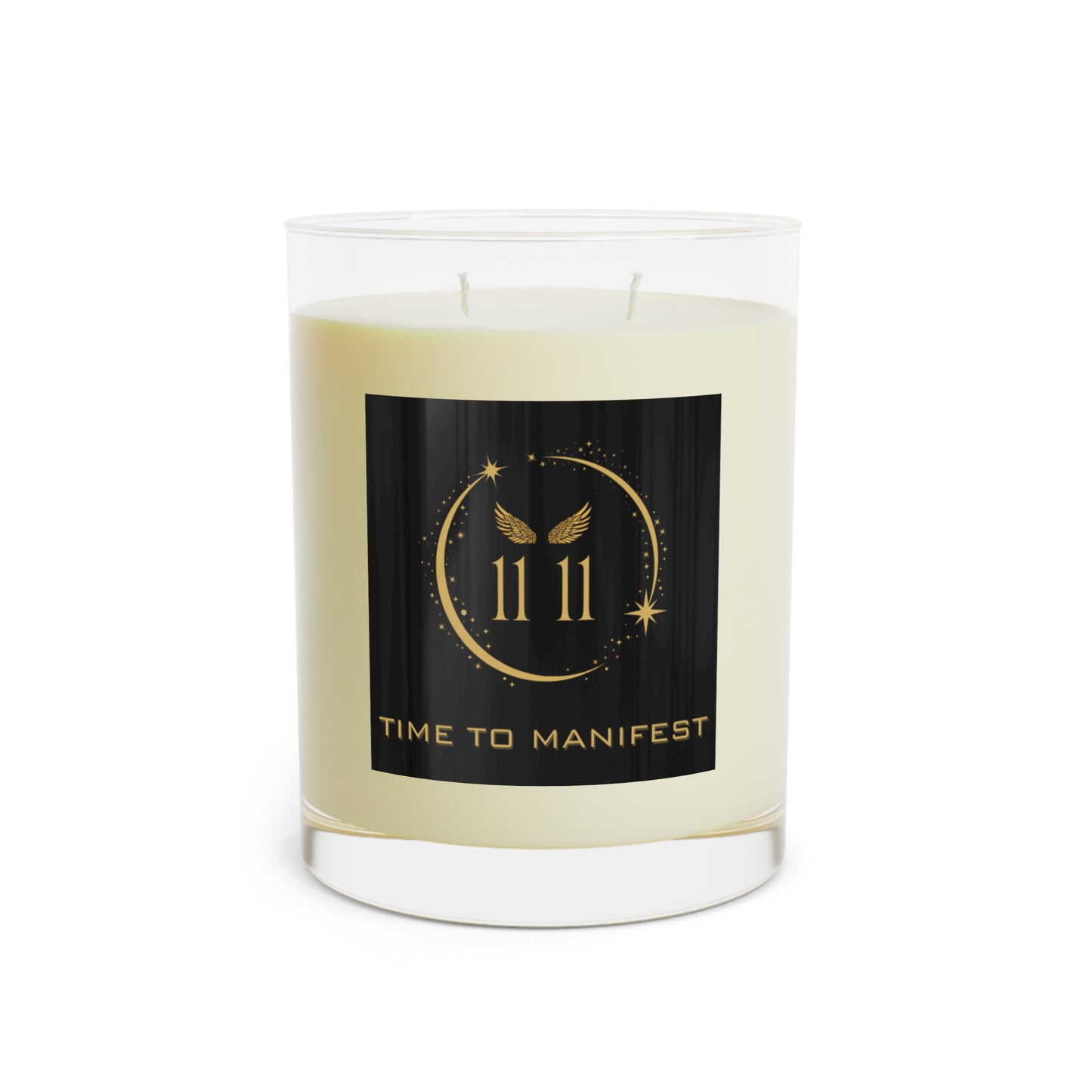Angel 11 11 Time To Manifest - Scented Candle - Full Glass, 11oz