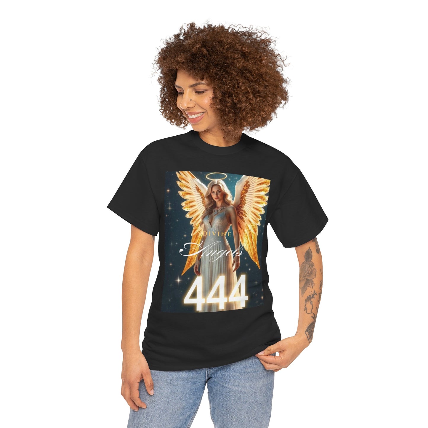 444 Divine Angels "Divine and Chosen" T-Shirt by DM1111