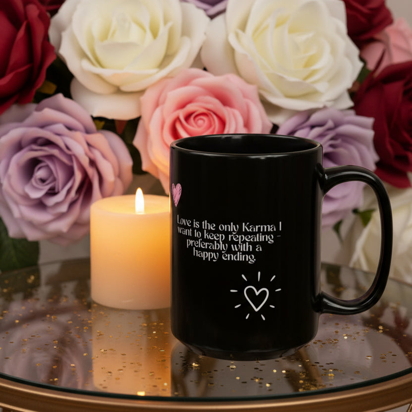 DM1111 "Love Is The Only Karma" Love Mug (11oz, 15oz)