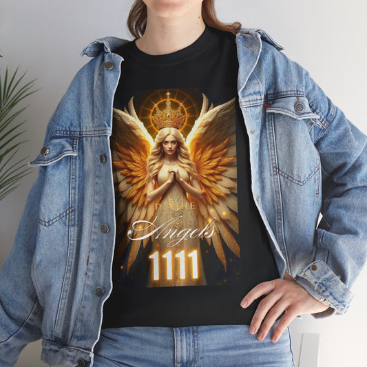 11 11 Divine Angels T-Shirt by DM1111