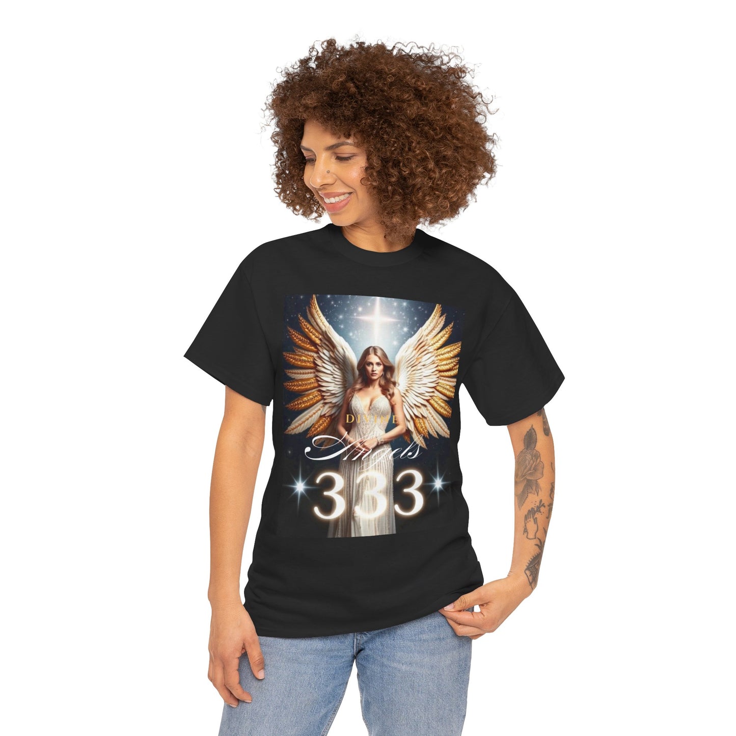 333 Divine Angels "Divine and Chosen" T-Shirt by DM1111