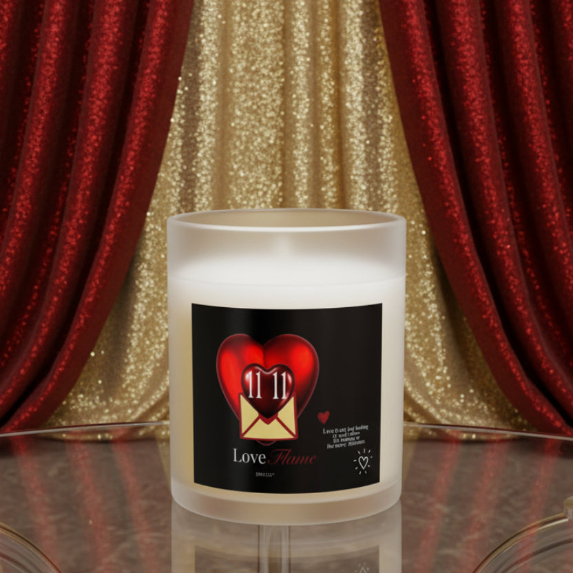 11:11 Love Flame - "What Love Is" 11oz Glass Candle