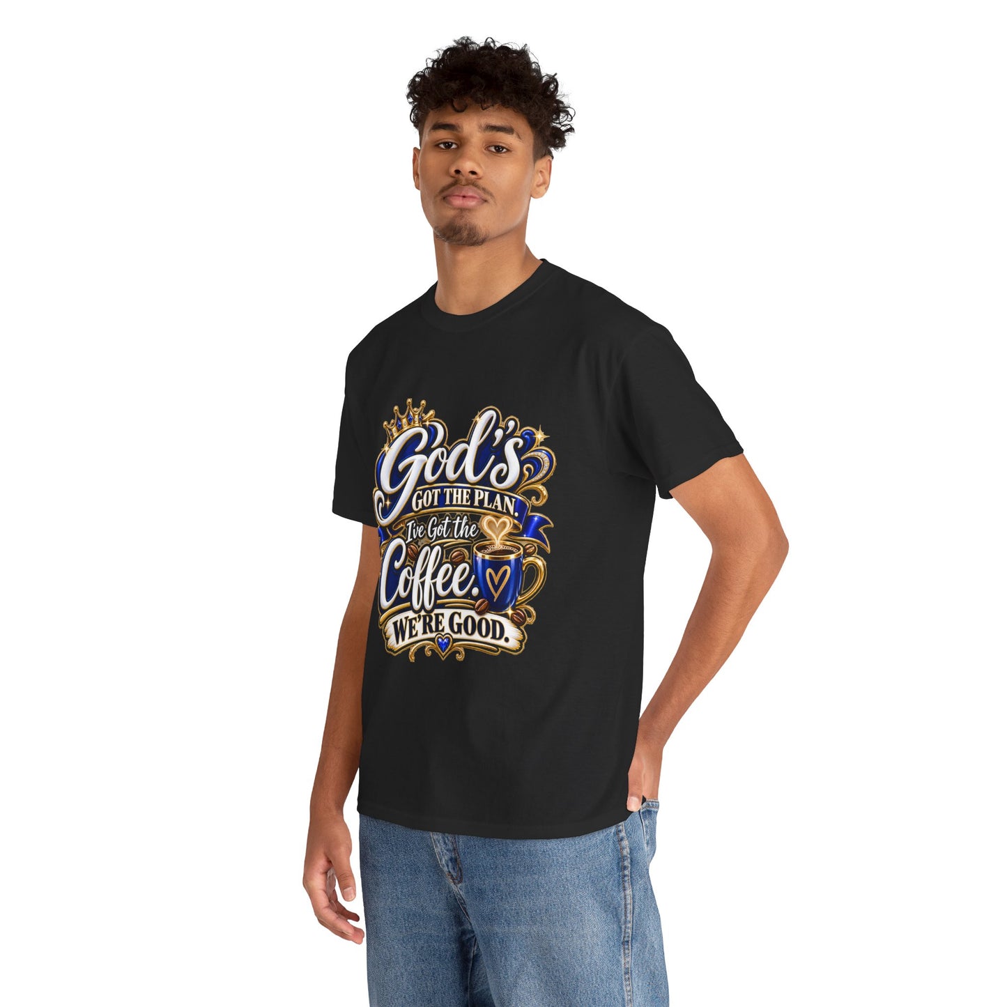 "God's Got The Plan, DF" T-Shirt by DM1111