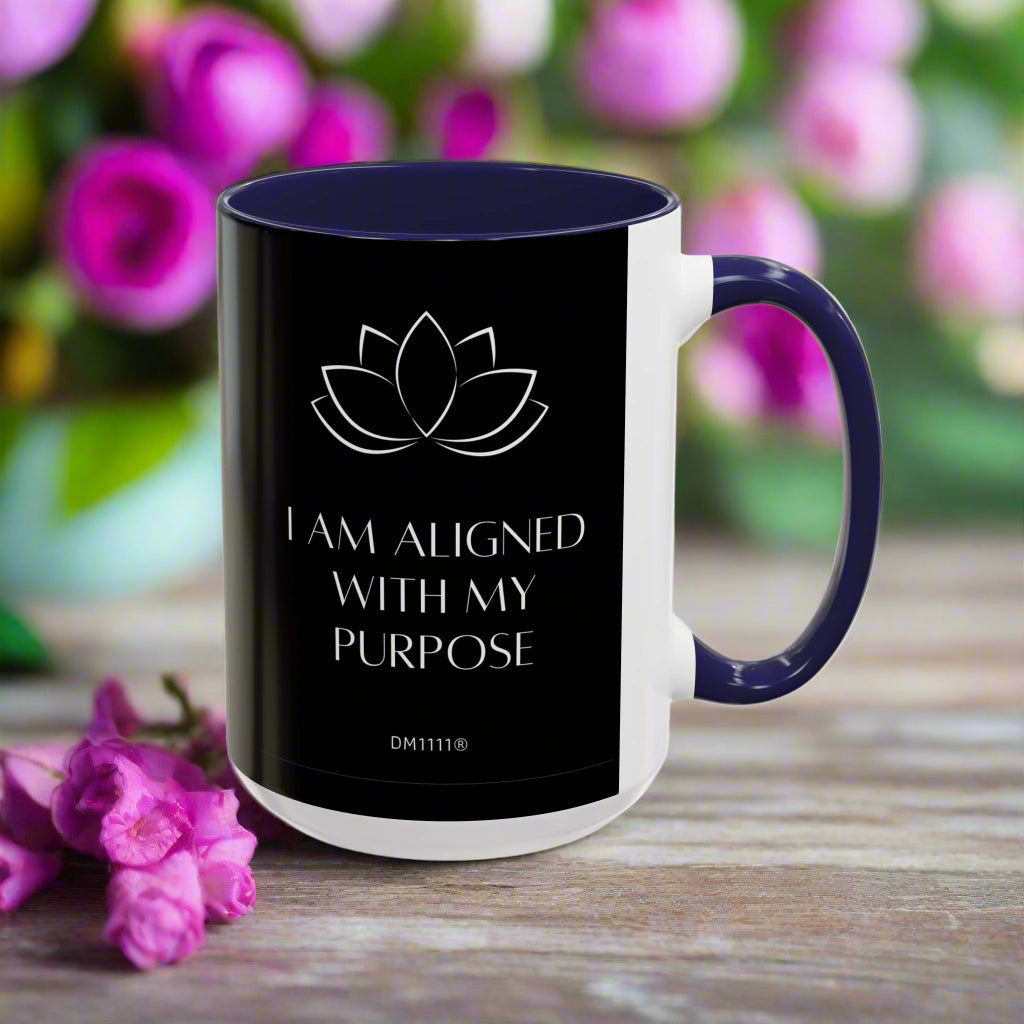 DM1111 "I Am Aligned" Accent Coffee Mug (11, 15oz)