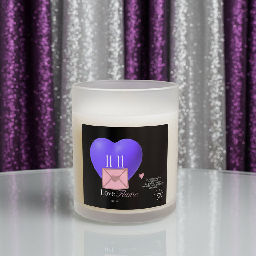11:11 Love Flame - "Enlightened" 11oz Glass Candle