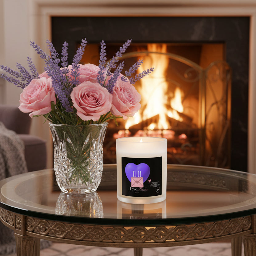 11:11 Love Flame - "Enlightened" 11oz Glass Candle