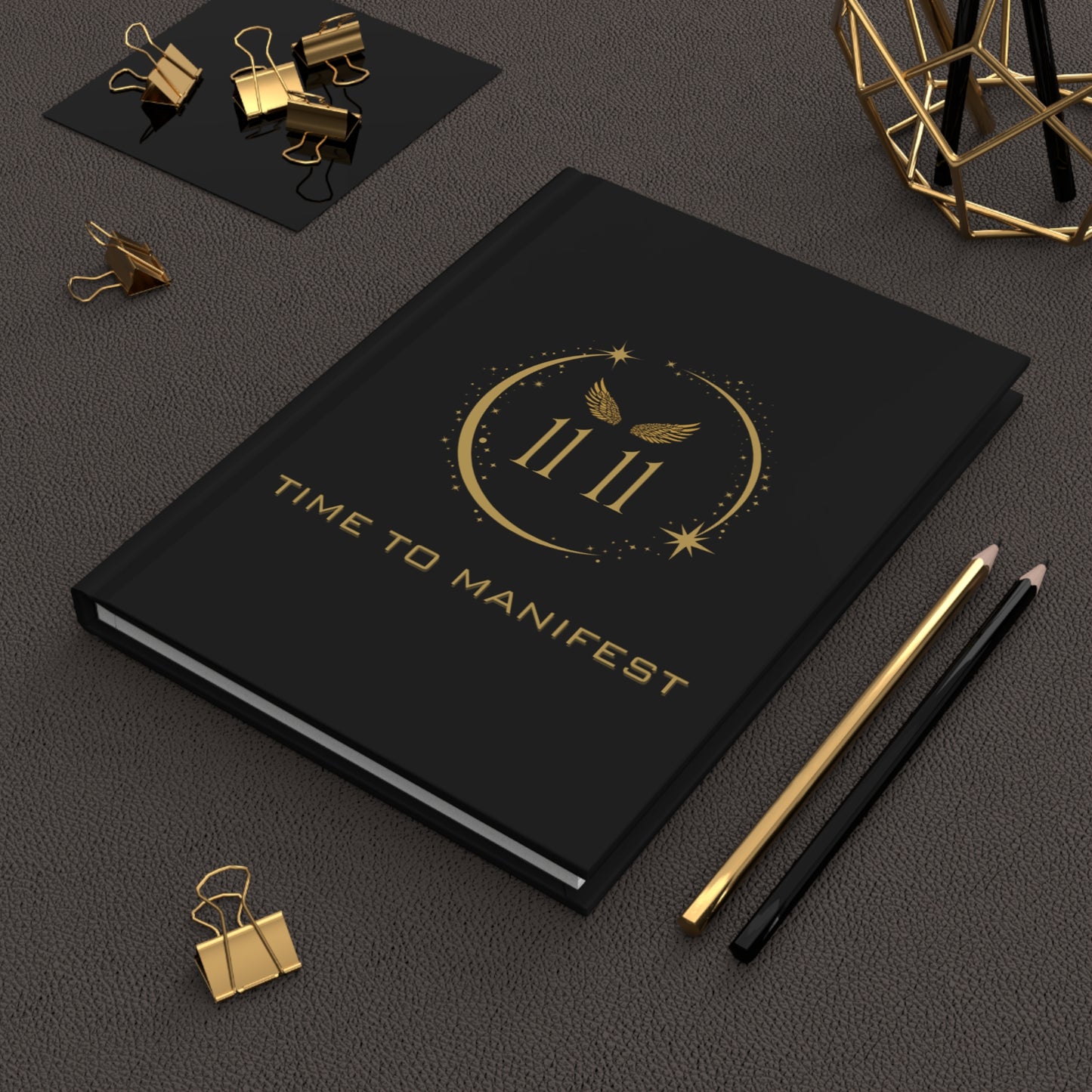 11 11 "Time To Manifest" Hardcover Journal Matte