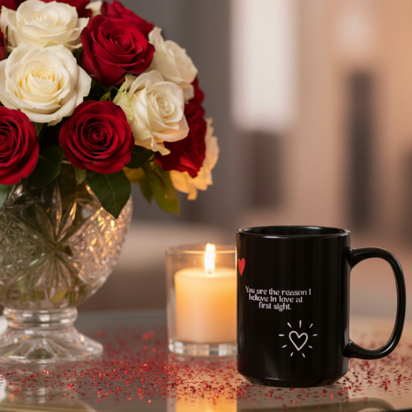 DM1111 "Love At First Sight" Love Mug (11oz, 15oz)