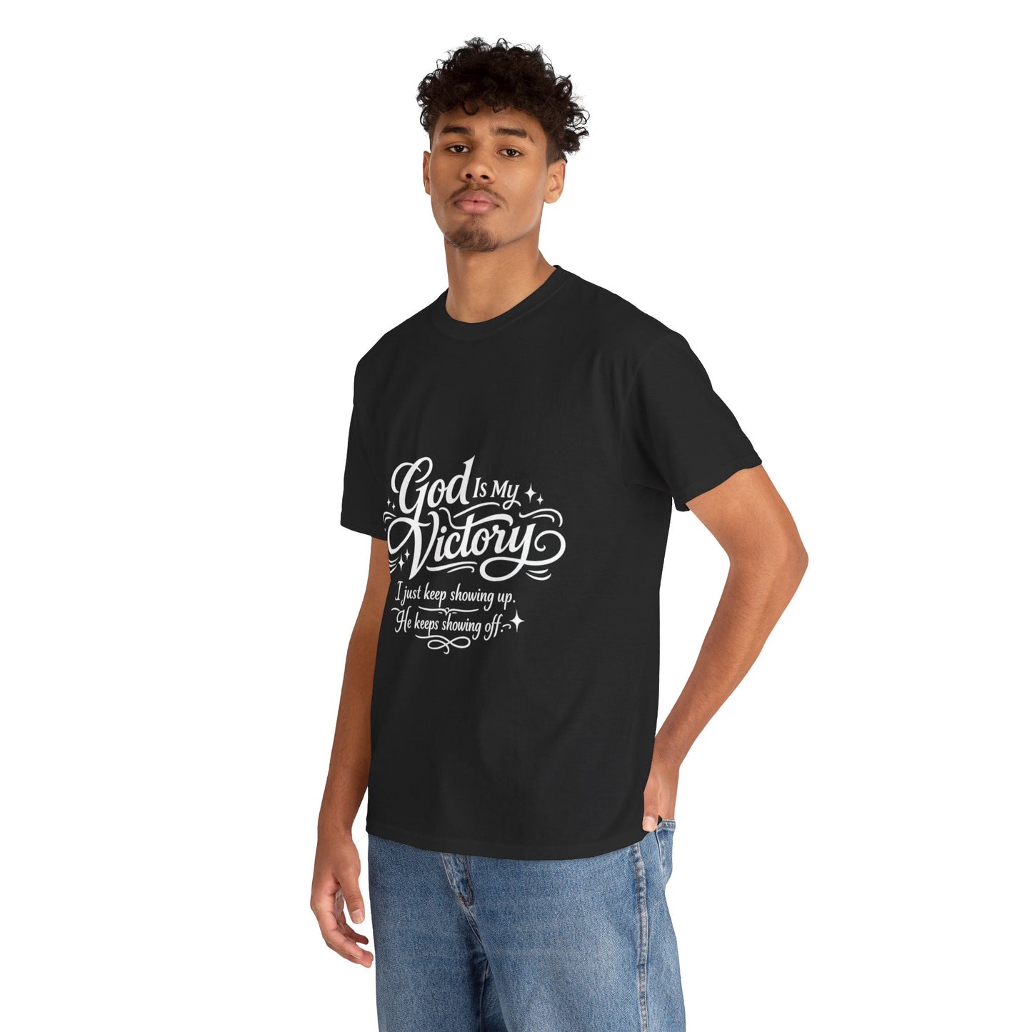 "God Is My Victory" T-Shirt by DM1111