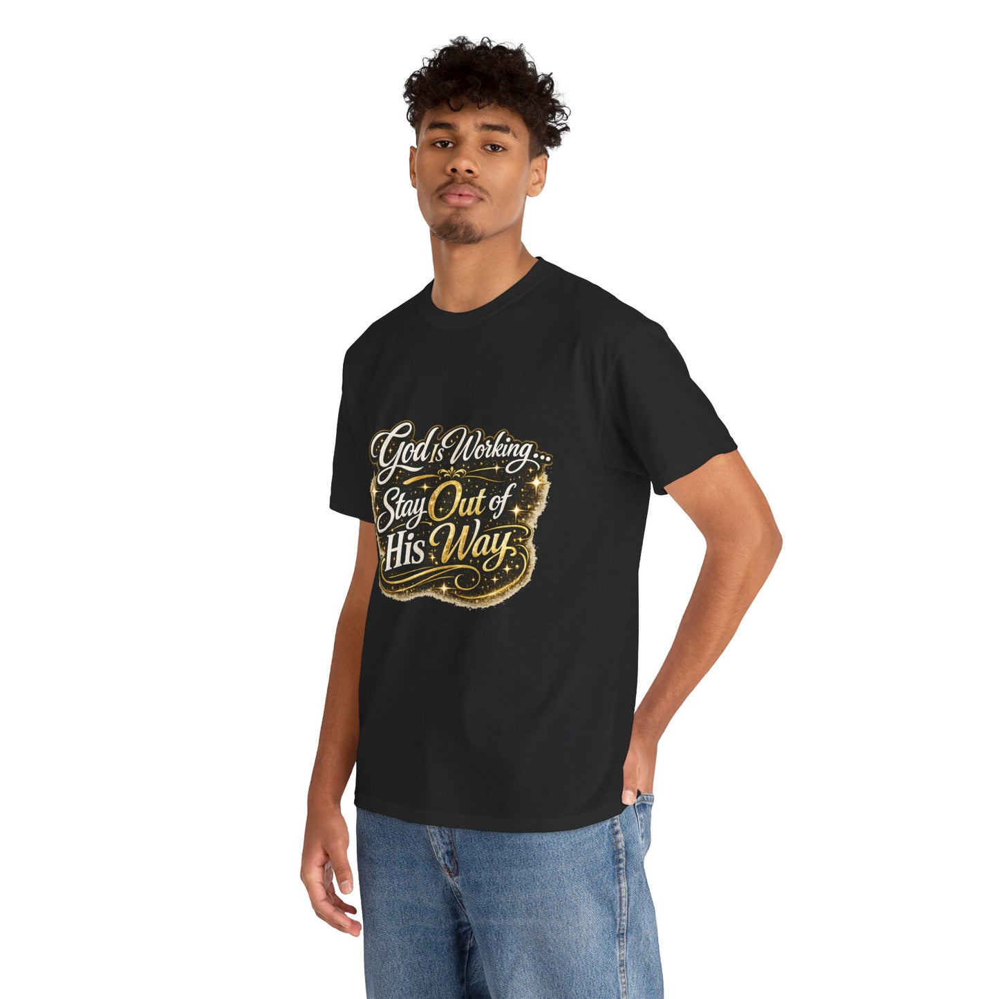 "God Is Working", DF Divine Faith T-Shirt by DM1111