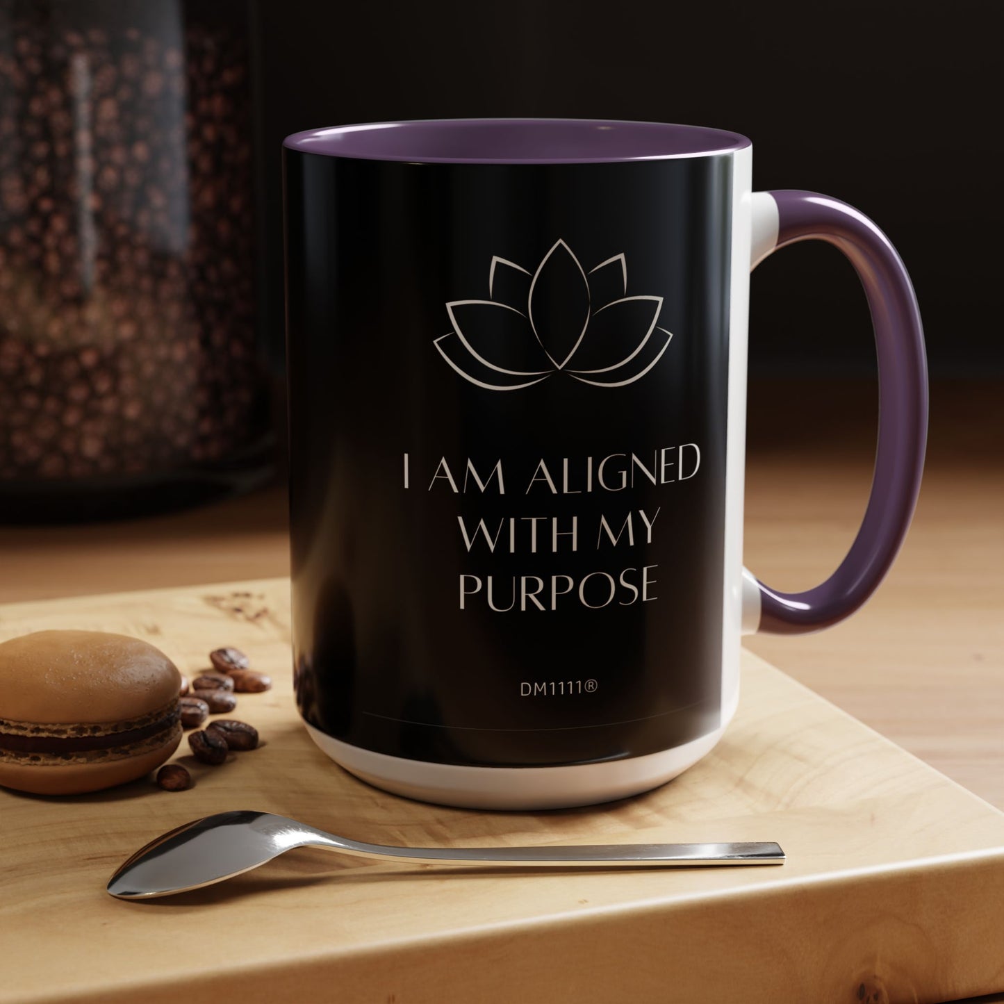 DM1111 "I Am Aligned" Accent Coffee Mug (11, 15oz)