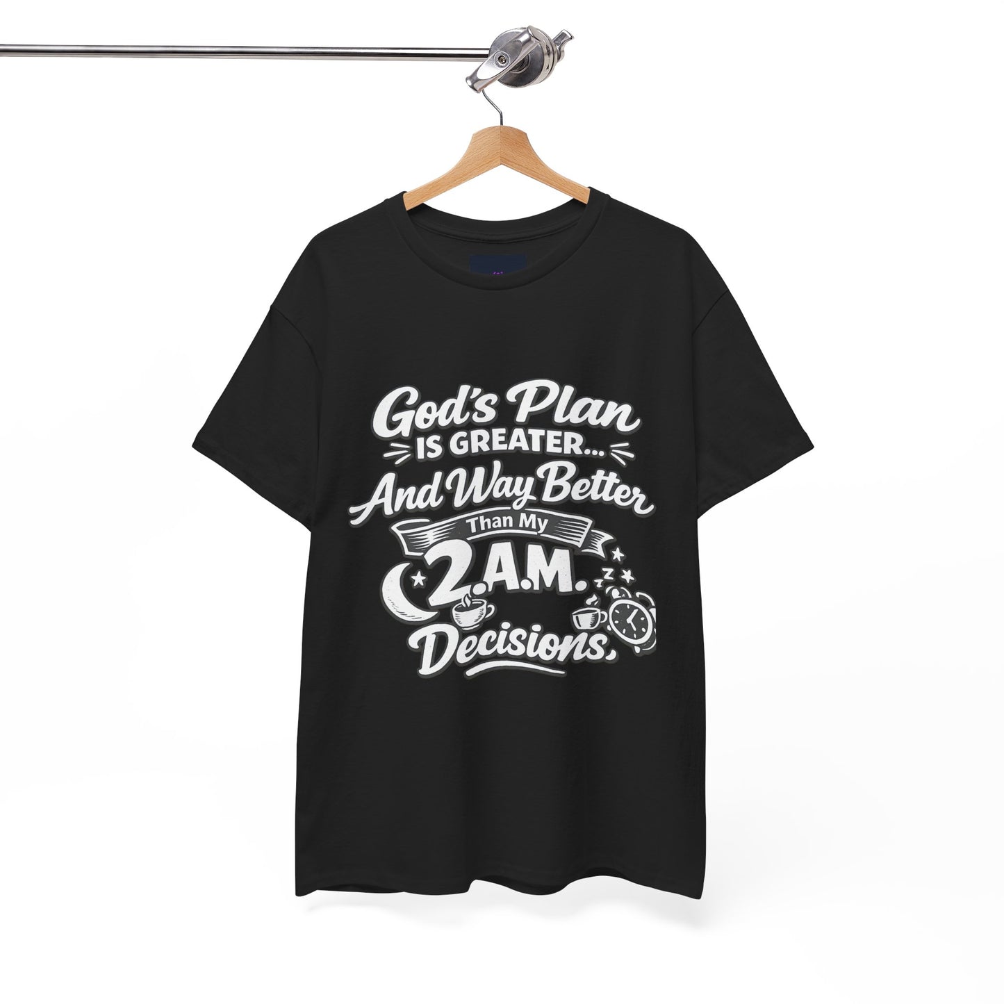 " God's Plan Is Greater DF" T-Shirt by DM1111