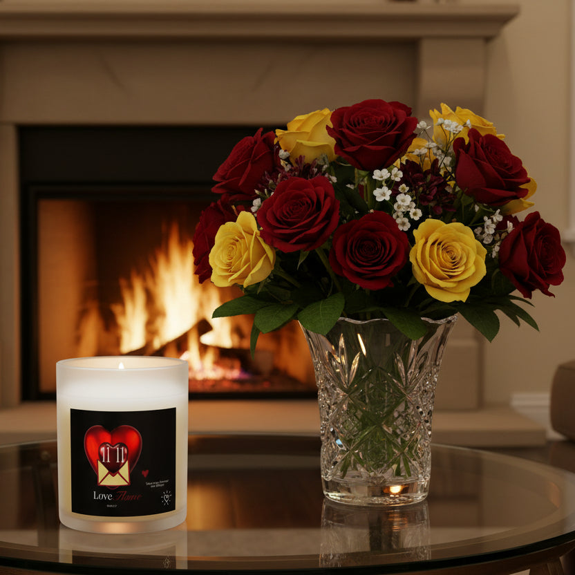 11:11 Love Flame - "You Are My Forever" 11oz Glass Candle