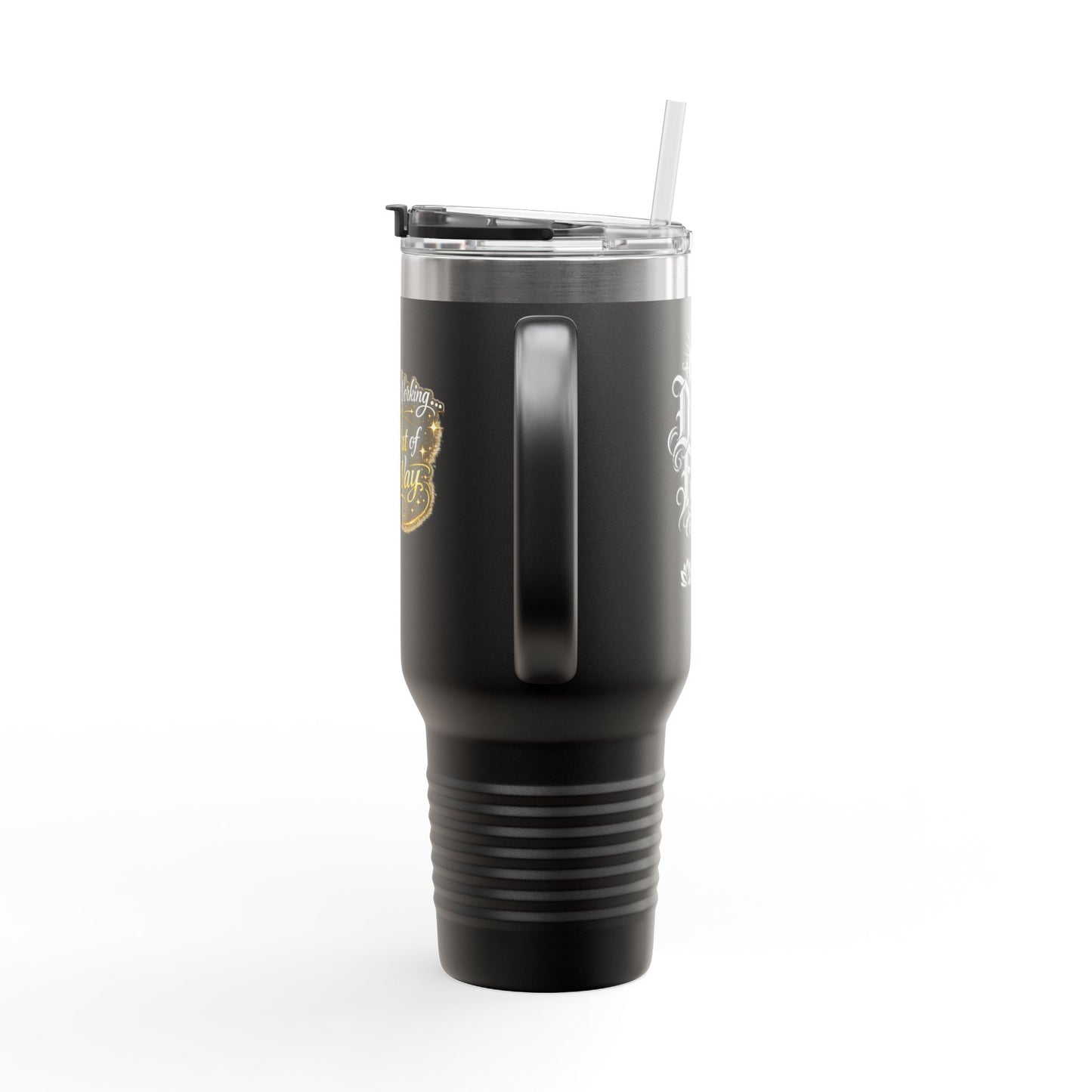 Travel Mug — "God Is Working" 40oz Insulated Tumbler