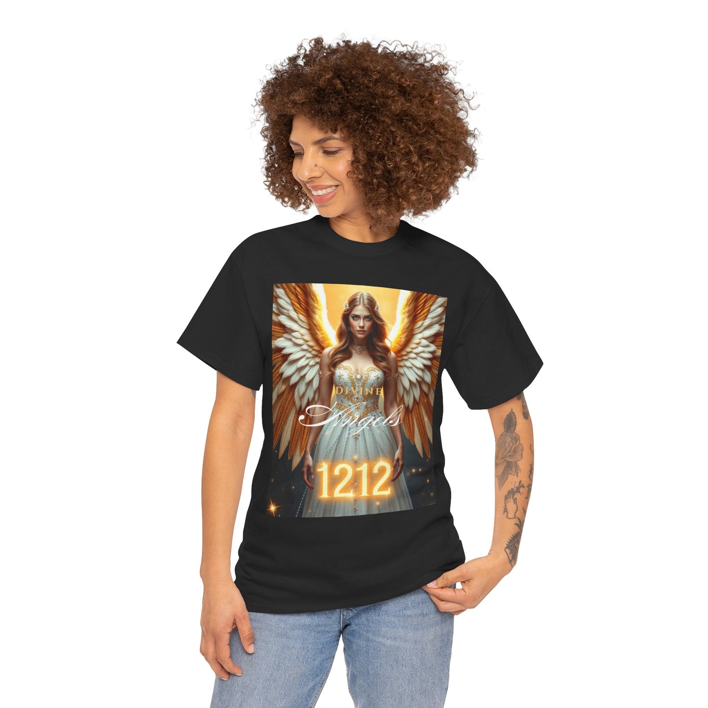 1212 Divine Angels "Divine and Chosen" T-Shirt by DM1111