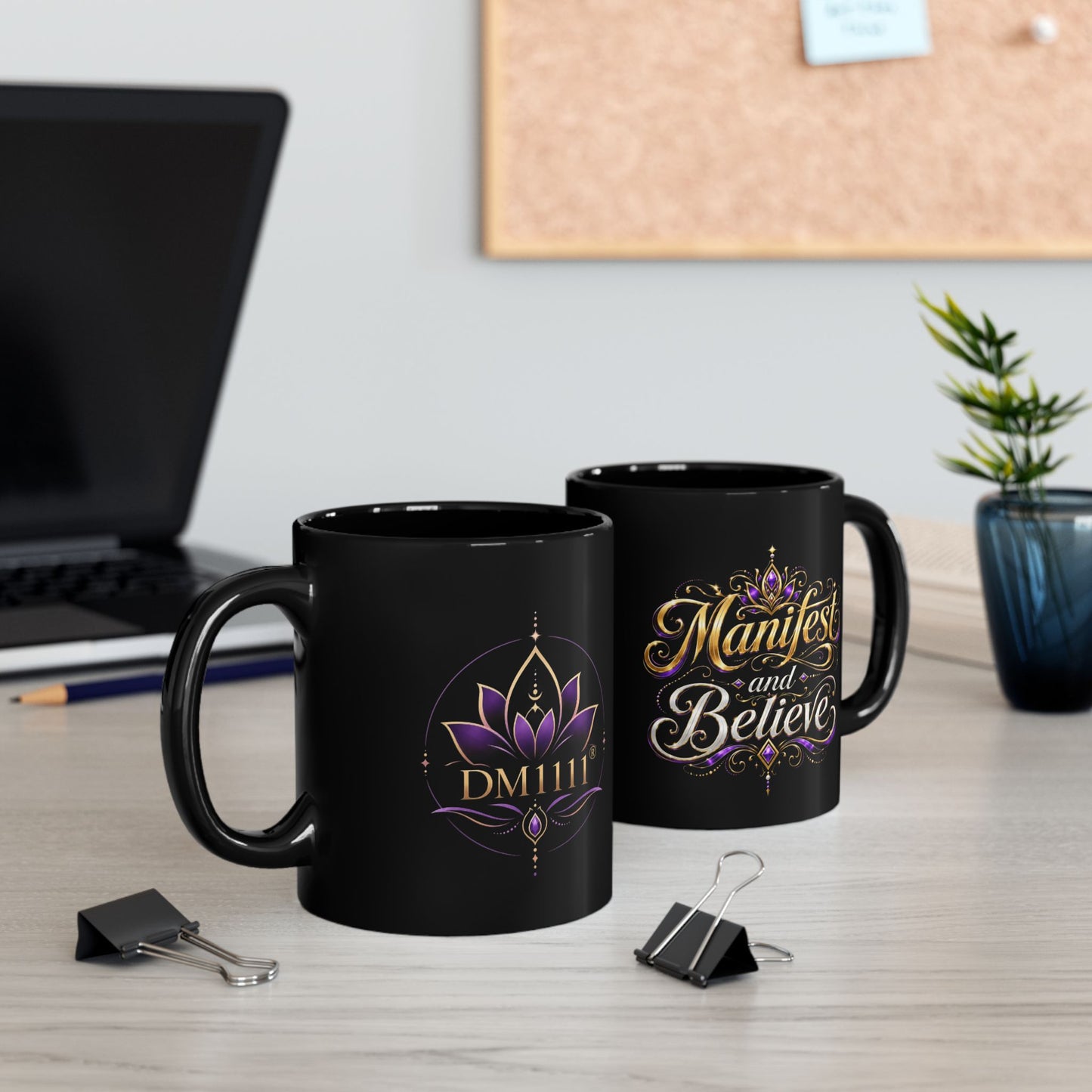 "Manifest and Believe" DM1111 Mug (11oz, 15oz)