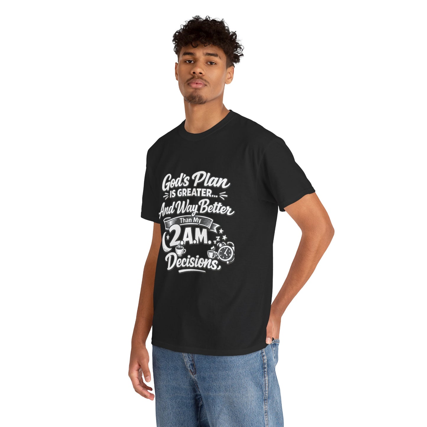 " God's Plan Is Greater DF" T-Shirt by DM1111