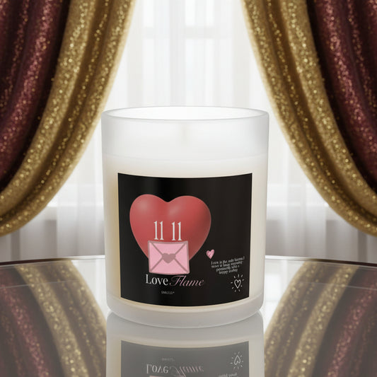 11:11 Love Flame - "Love Is The Only Karma" 11oz Glass Candle
