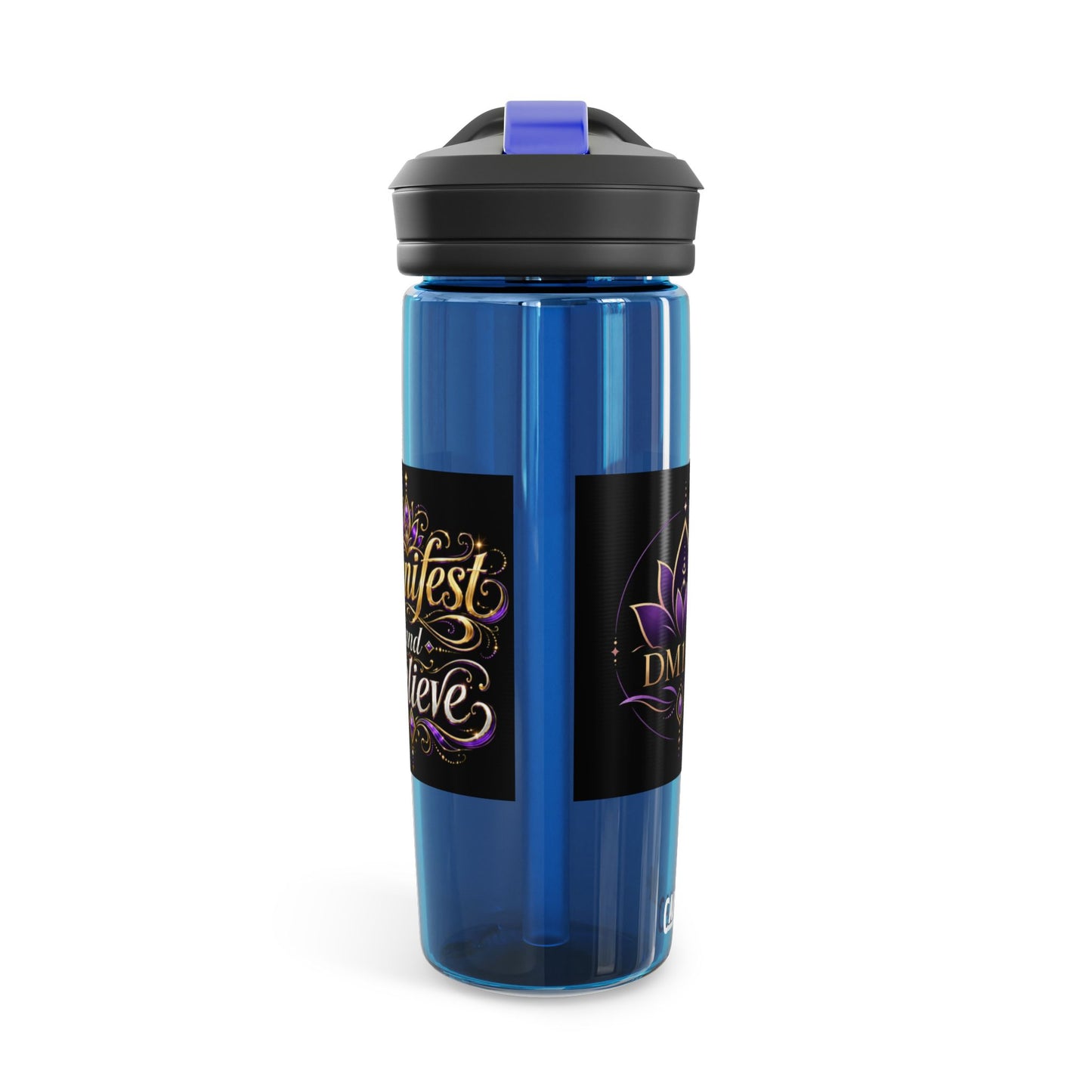 Manifest and Believe DM1111 CamelBak Eddy Water Bottle — Spiritual Yoga Hydration (20/25oz)