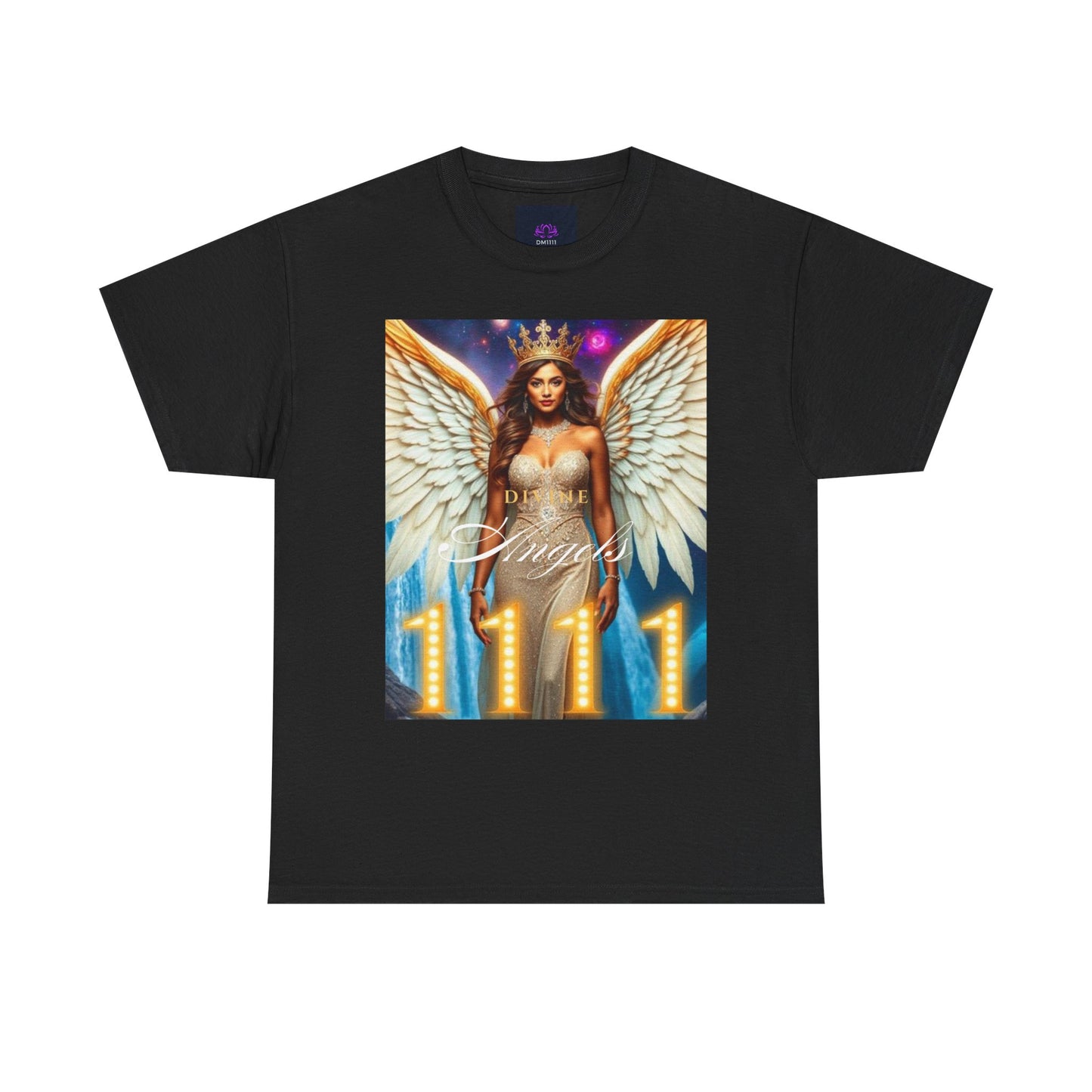 1111 Divine Angels "Divine and Chosen" B T-Shirt by DM1111