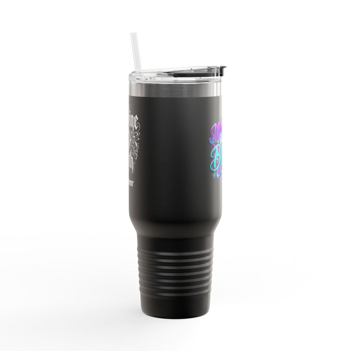 Travel Mug — "Walking Into My Blessings." 40oz Insulated Tumbler