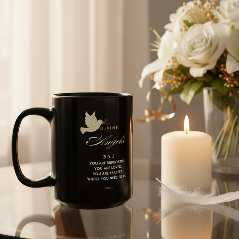 DM1111 "333" Divine Angels Mug (11oz, 15oz)