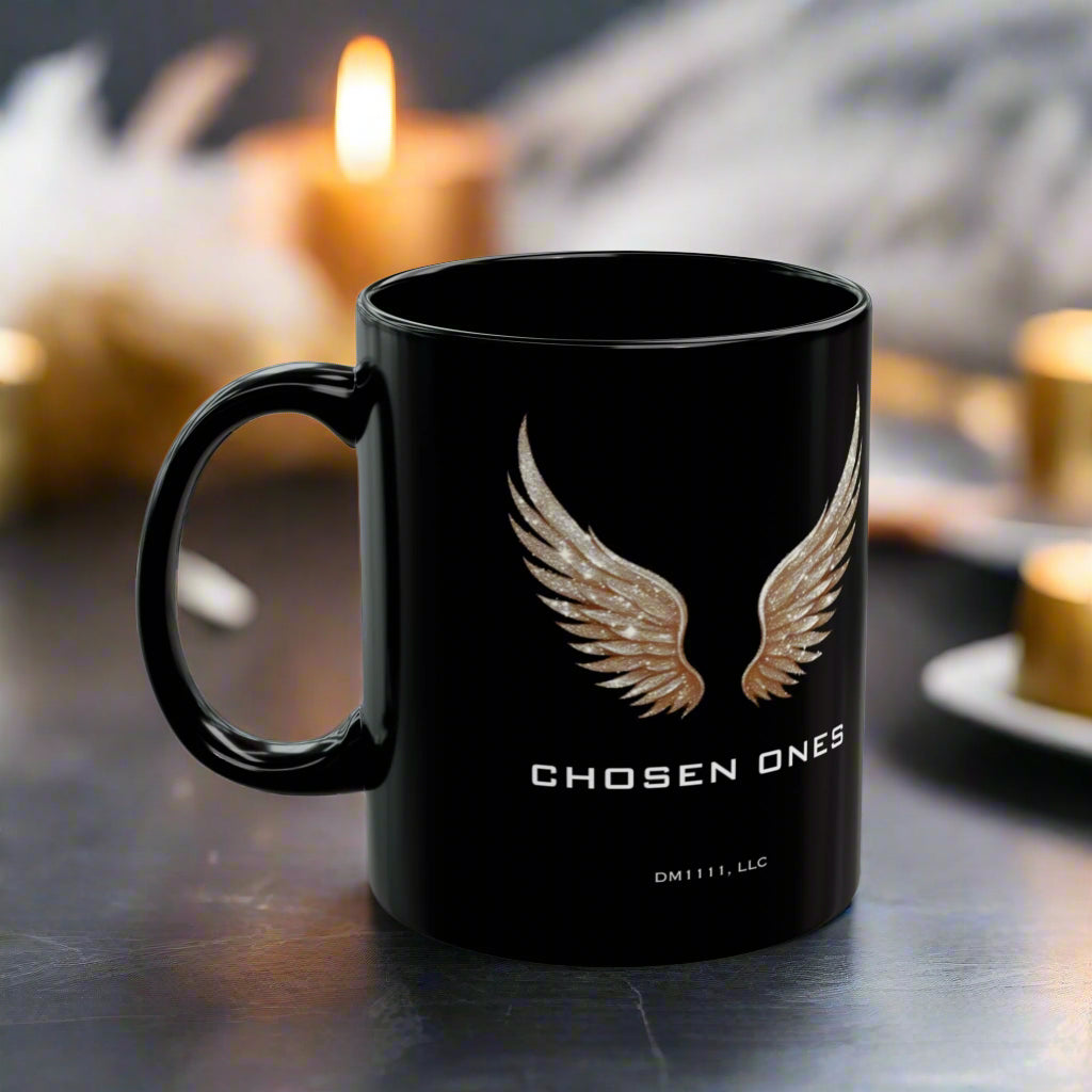Chosen Ones Official DM1111 Black Mug (11oz, 15oz)