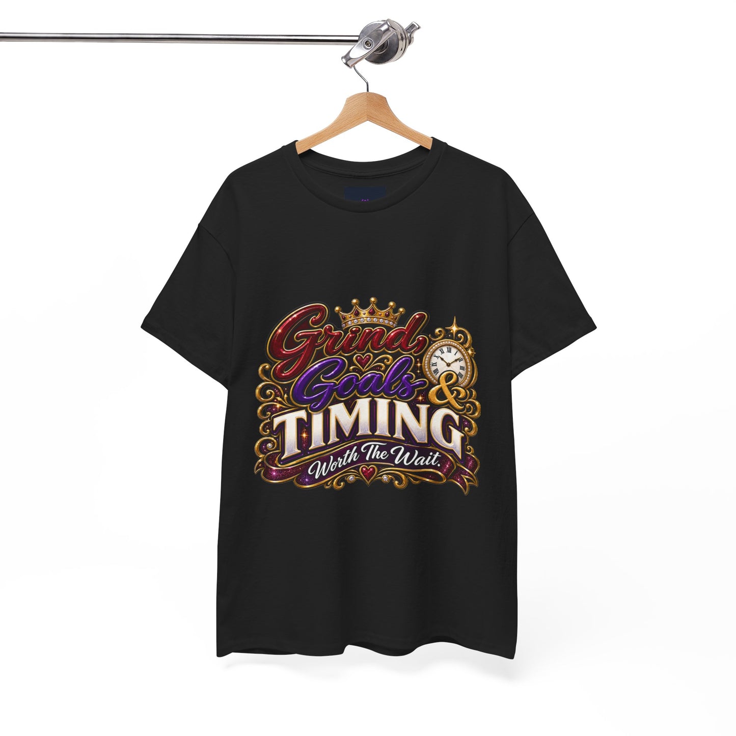 "Grind, Goals, and Timing...Worth the Wait.", DF Divine Faith T-Shirt by DM1111