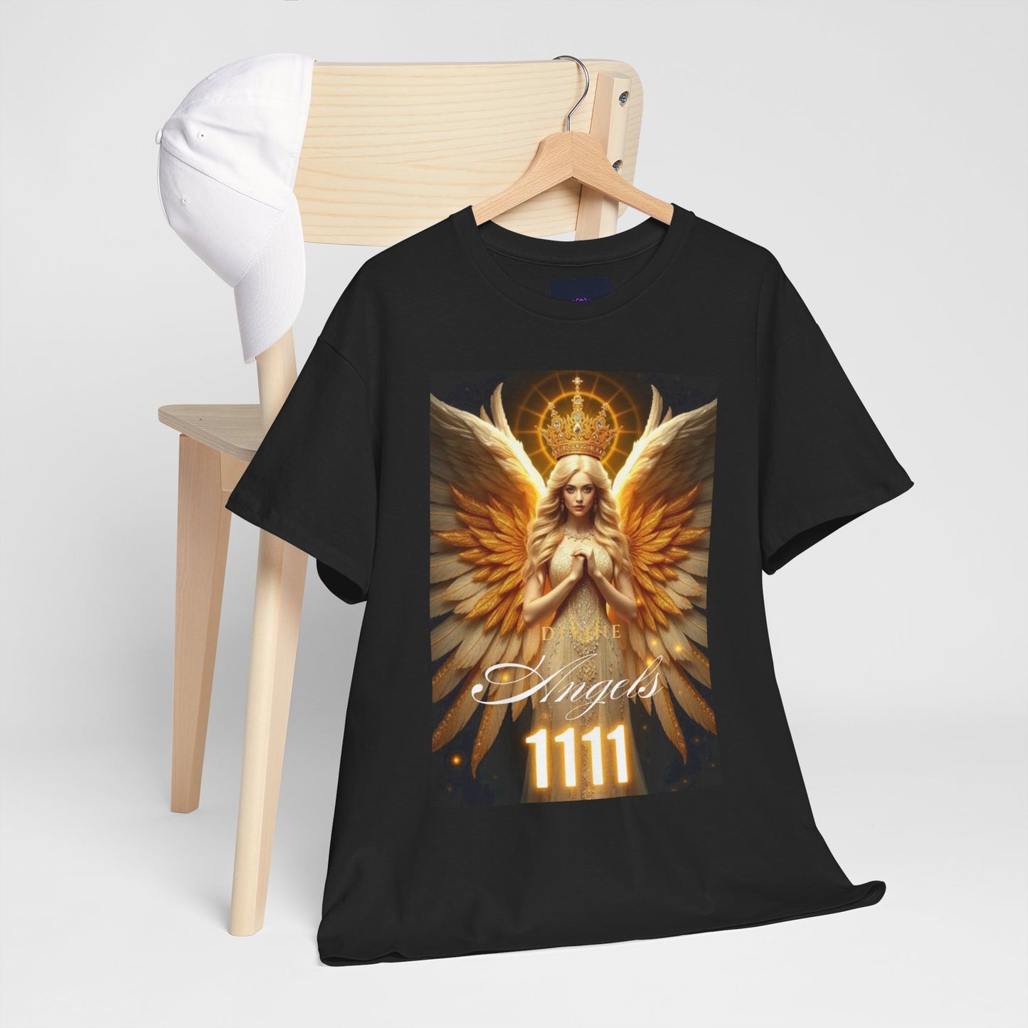 11 11 Divine Angels T-Shirt by DM1111