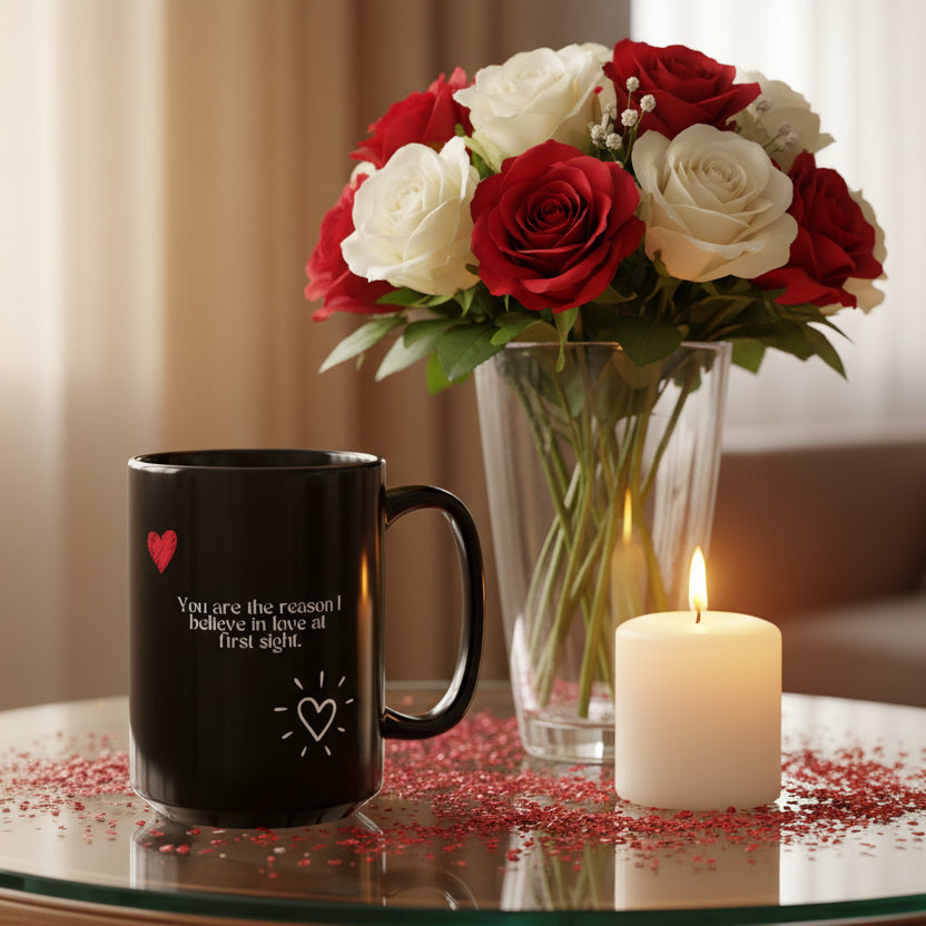 DM1111 "Love At First Sight" Love Mug (11oz, 15oz)