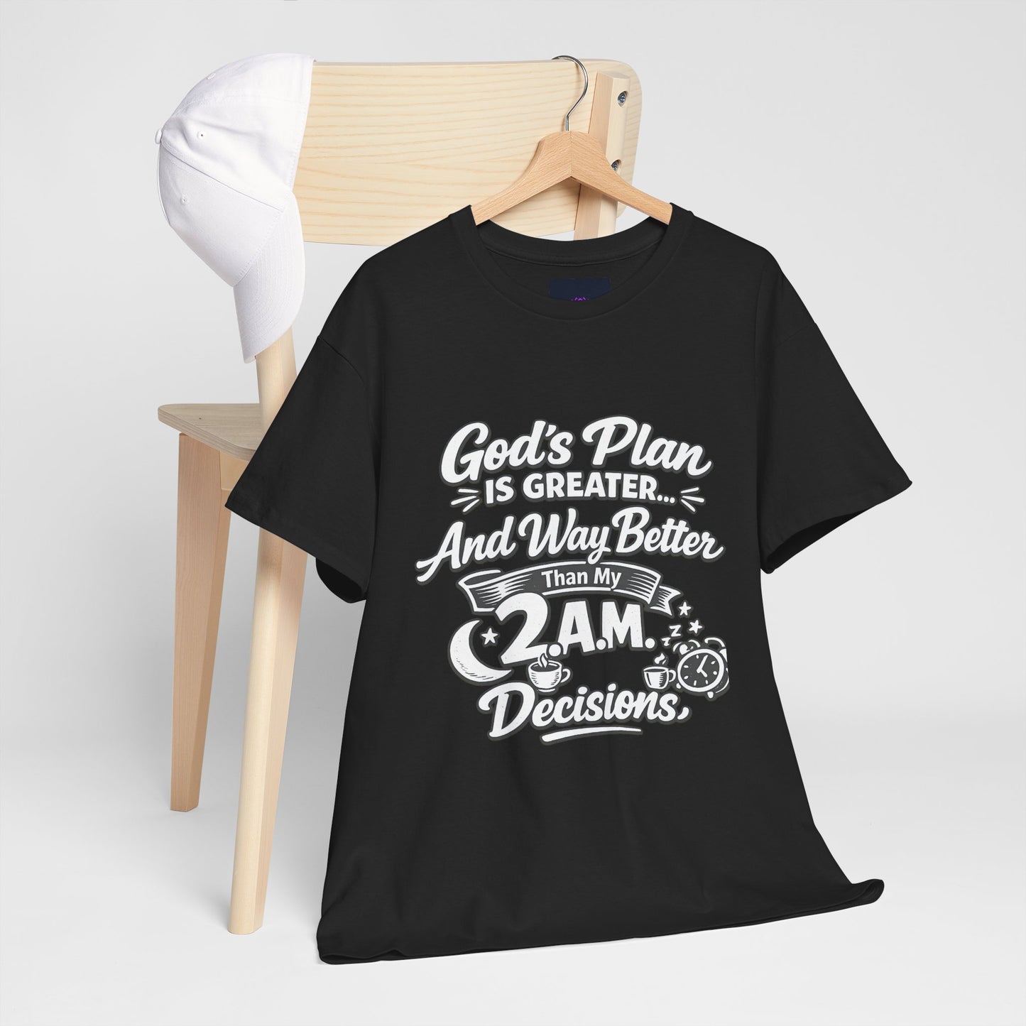 " God's Plan Is Greater DF" T-Shirt by DM1111