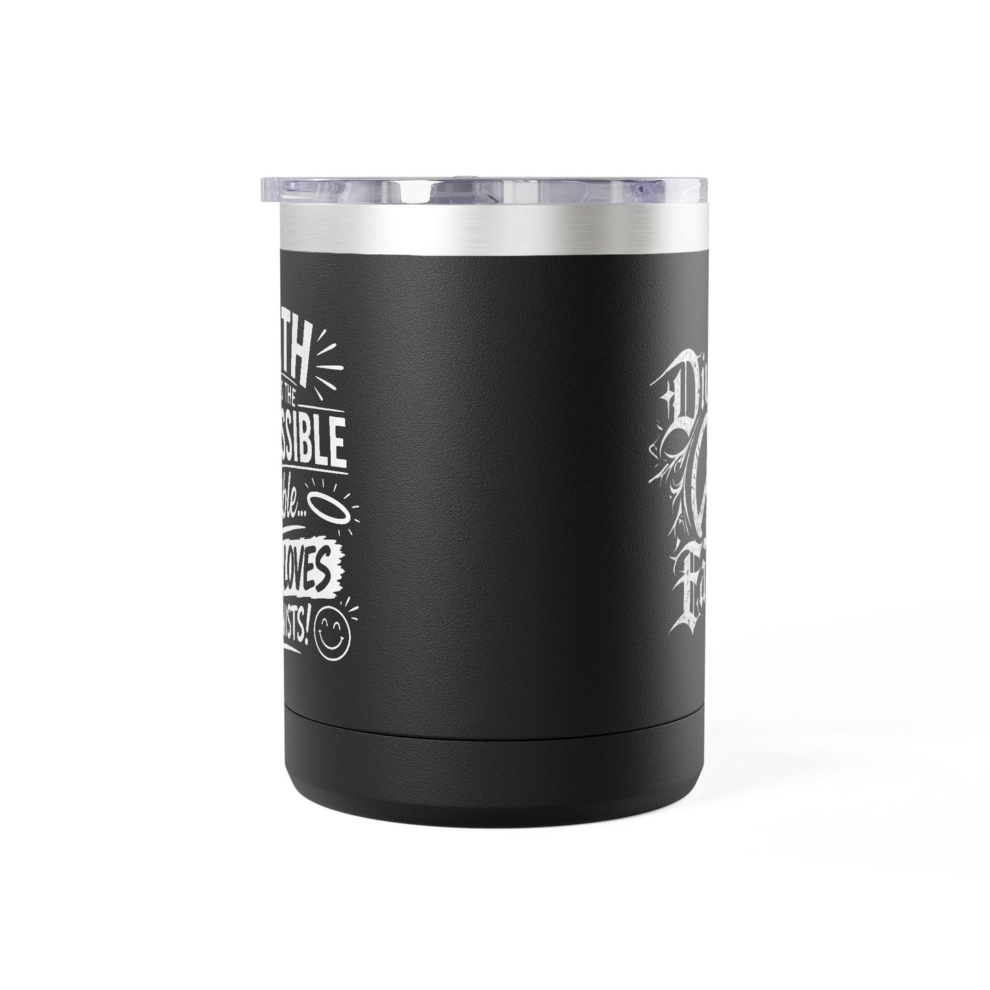 "Faith makes the impossible Possible" 15oz Insulated Travel Mug