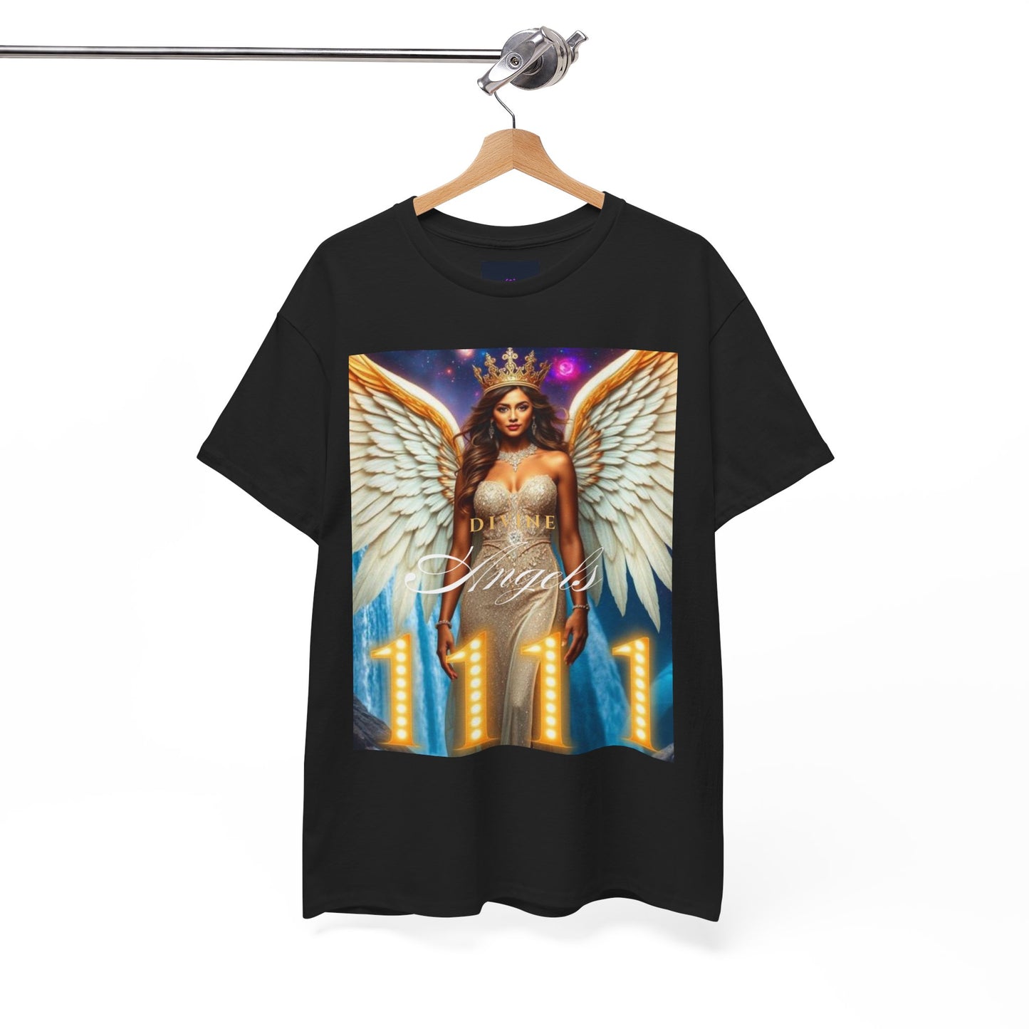 1111 Divine Angels "Divine and Chosen" B T-Shirt by DM1111