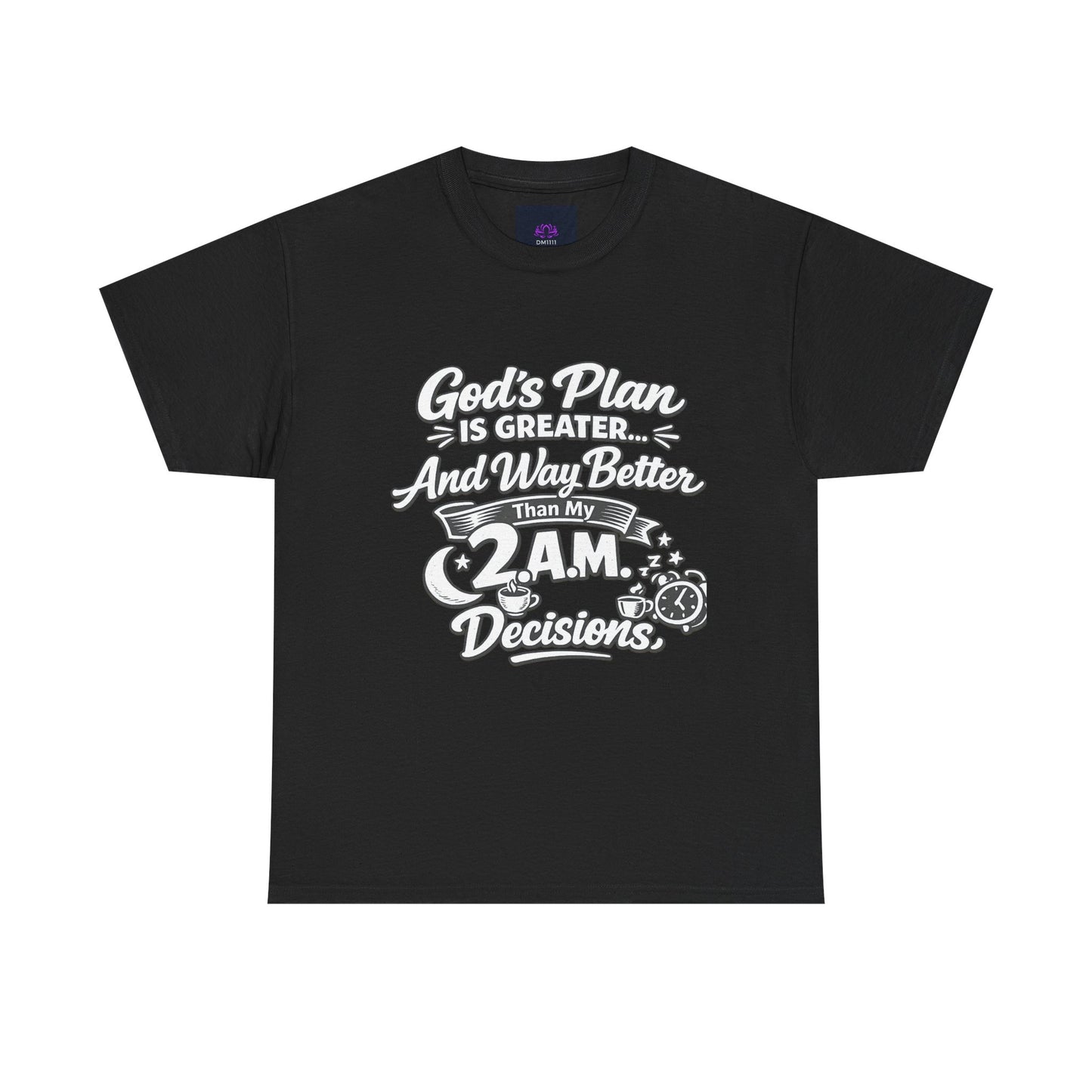 " God's Plan Is Greater DF" T-Shirt by DM1111