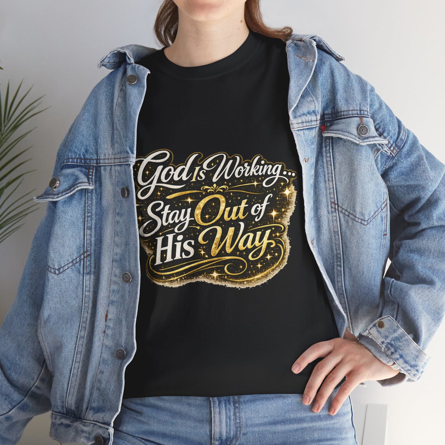 "God Is Working", DF Divine Faith T-Shirt by DM1111