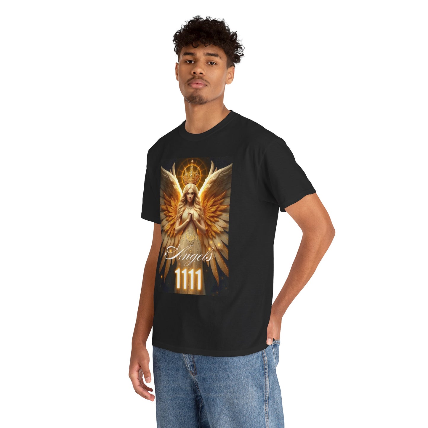 11 11 Divine Angels T-Shirt by DM1111